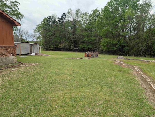 view of yard