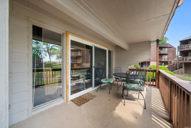 350 Peters Pt Unit L1, Hot Springs, AR 71913 - view of balcony