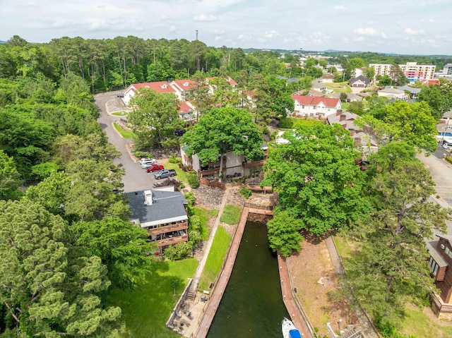 350 Peters Pt Unit L1, Hot Springs, AR 71913 - bird's eye view featuring a water view