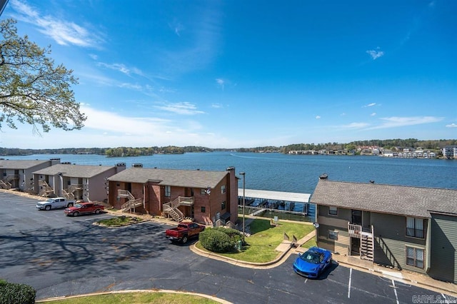 120 Catalina Cir Unit 2A, Hot Springs, AR 71913 - view of water feature featuring a residential view and stairway