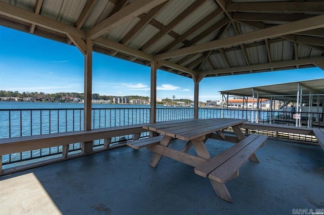 120 Catalina Cir Unit 2A, Hot Springs, AR 71913 - view of dock with a water view and boat lift