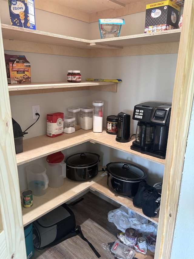 view of pantry
