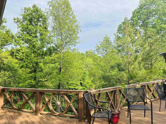 view of deck