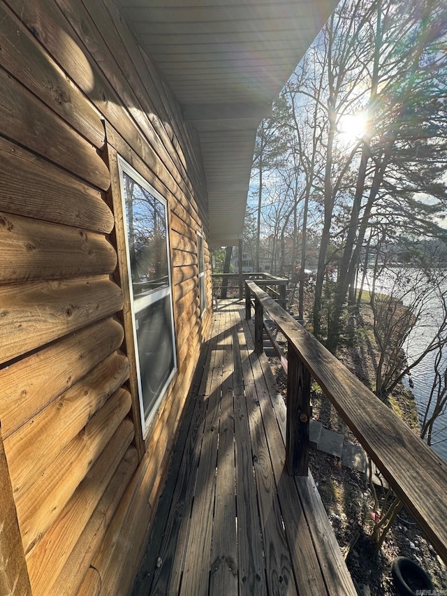 view of deck
