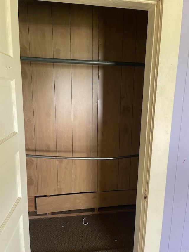 view of closet