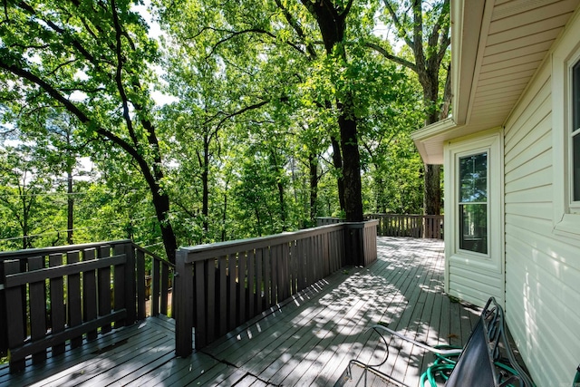 view of deck