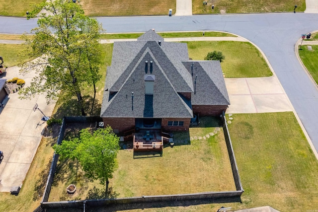 drone / aerial view