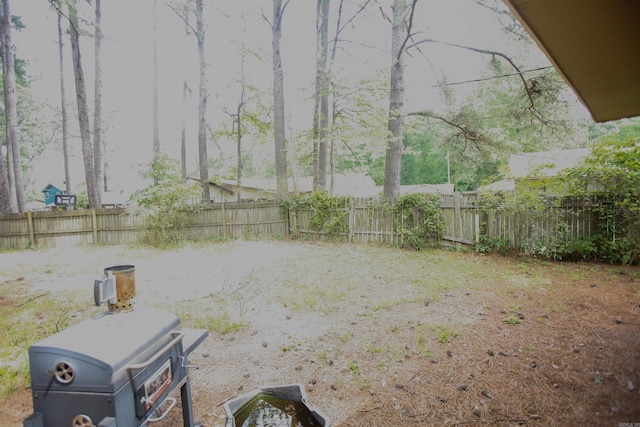 6606 Silver Ct, Little Rock, AR 72209 - view of yard with a fenced backyard