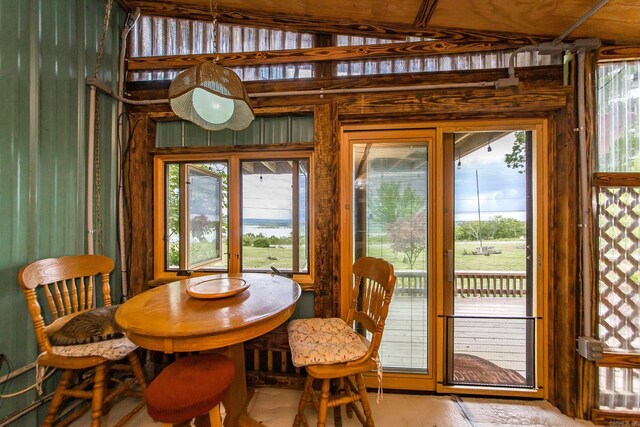 4 Long Hill Rd, Higden, AR 72067 - view of sunroom