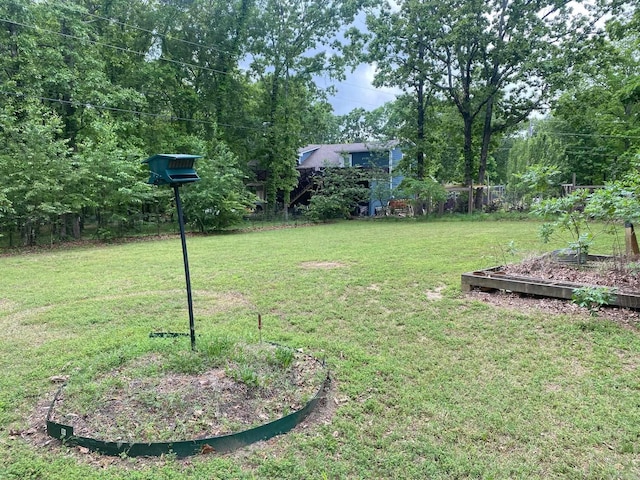 874 Stacy Spgs, Heber Springs, AR 72543 - view of yard with a vegetable garden