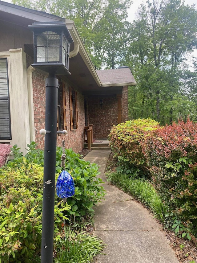 874 Stacy Spgs, Heber Springs, AR 72543 - view of exterior entry with brick siding
