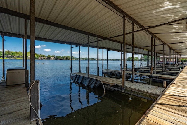 101 Long Island Dr, Hot Springs, AR 71913 - dock area with a water view and boat lift