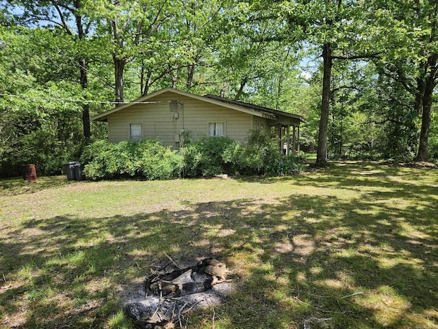 view of yard