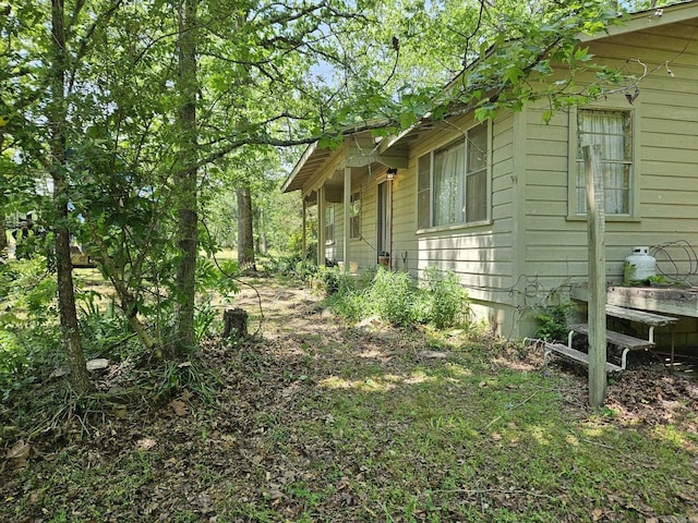 view of home's exterior