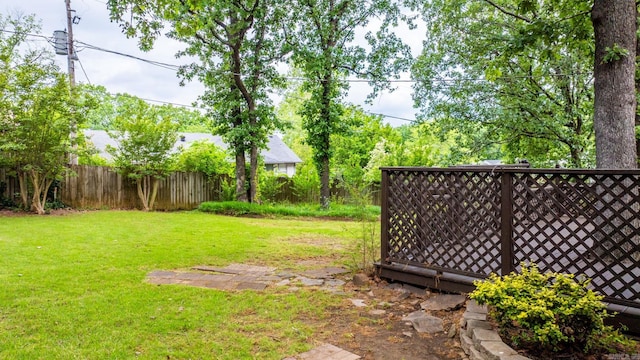 22 Colony Rd, Little Rock, AR 72227 - view of yard with fence