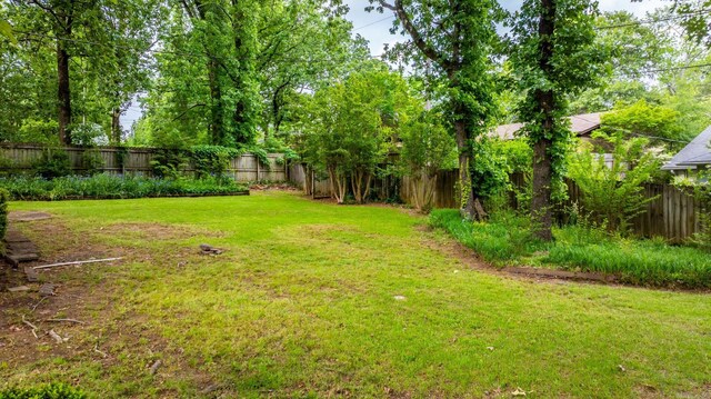 22 Colony Rd, Little Rock, AR 72227 - view of yard featuring a fenced backyard