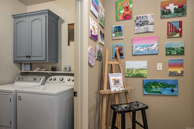 26 Epernay Cir, Little Rock, AR 72223 - laundry area featuring independent washer and dryer and cabinet space