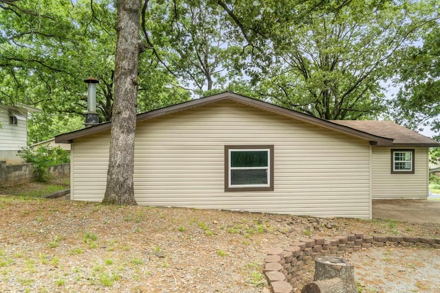 view of side of home