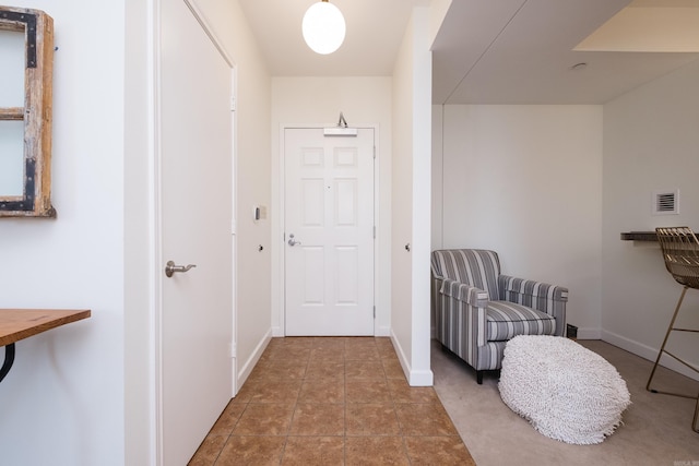 523 S Louisiana St Unit 10A, Little Rock, AR 72201 - hall with baseboards and visible vents
