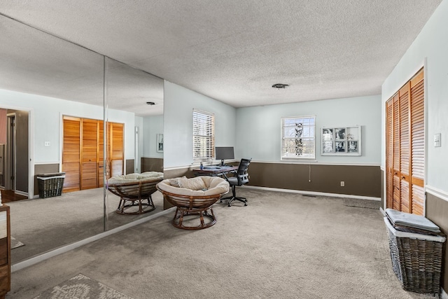 7510 Briarwood Dr, Little Rock, AR 72205 - interior space with a textured ceiling
