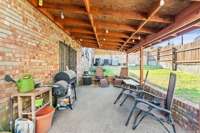7510 Briarwood Dr, Little Rock, AR 72205 - view of patio / terrace featuring fence