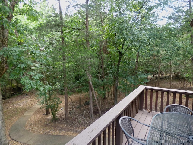 view of deck