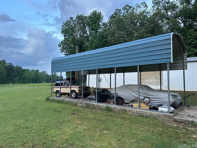 885 Mount Carmel Rd, Cabot, AR 72023 - view of car parking featuring a carport