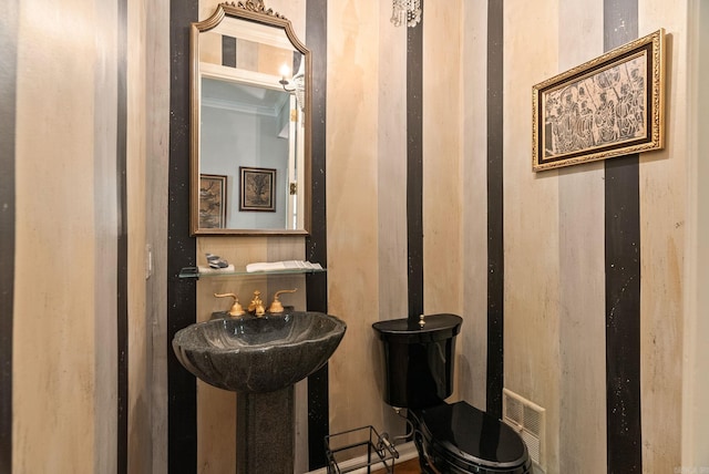 view of half bath