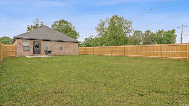 538 Maple St, Trumann, AR 72472 - view of yard with a patio and a fenced backyard