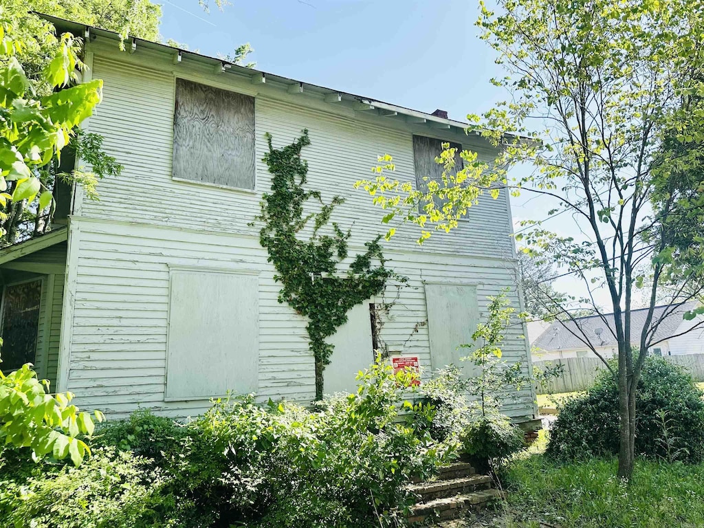 view of side of home