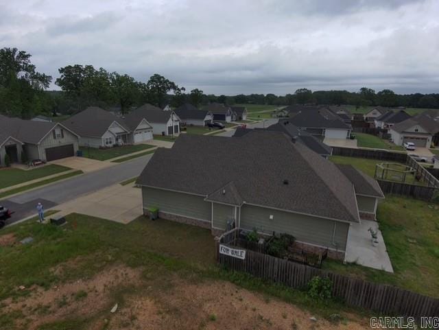 4321 Sloan, Alexander, AR 72002 - birds eye view of property with a residential view