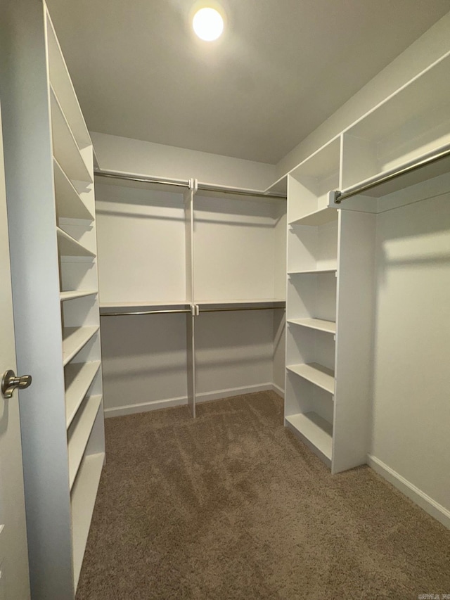 4321 Sloan, Alexander, AR 72002 - walk in closet featuring dark colored carpet