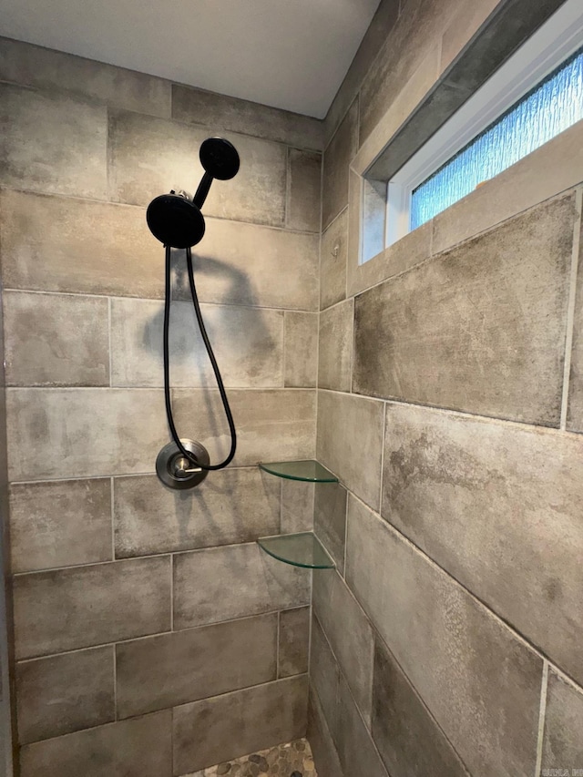 4321 Sloan, Alexander, AR 72002 - interior details featuring tiled shower