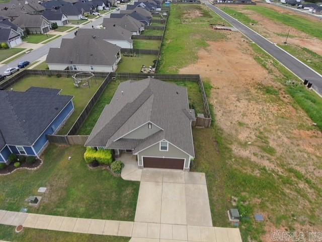 4321 Sloan, Alexander, AR 72002 - birds eye view of property with a residential view
