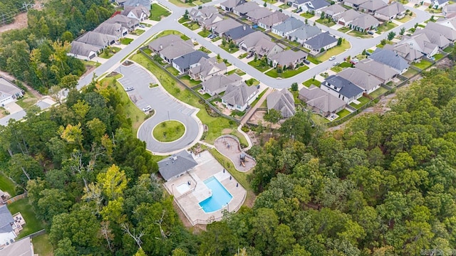 702 Wildcreek Cir, Little Rock, AR 72223 - bird's eye view featuring a residential view