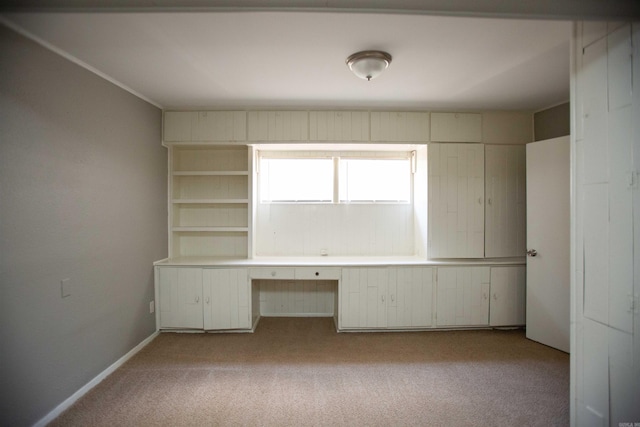 unfurnished office featuring carpet floors