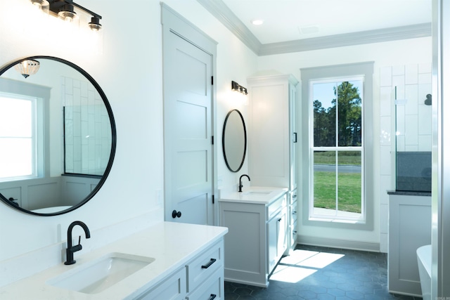 100 Laurie Dr, Mena, AR 71953 - full bathroom featuring a wealth of natural light and a sink