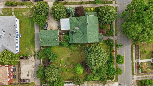 drone / aerial view