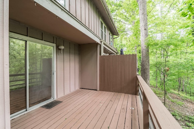 128 Emperado Way, Hot Springs Village, AR 71909 - view of wooden deck