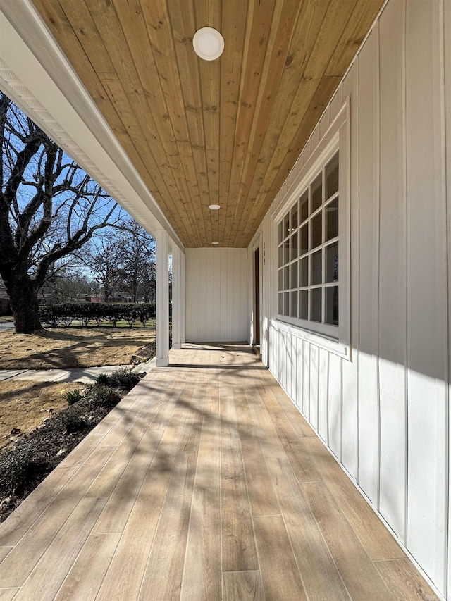 209 Goshen Ave, North Little Rock, AR 72116 - wooden terrace featuring a porch