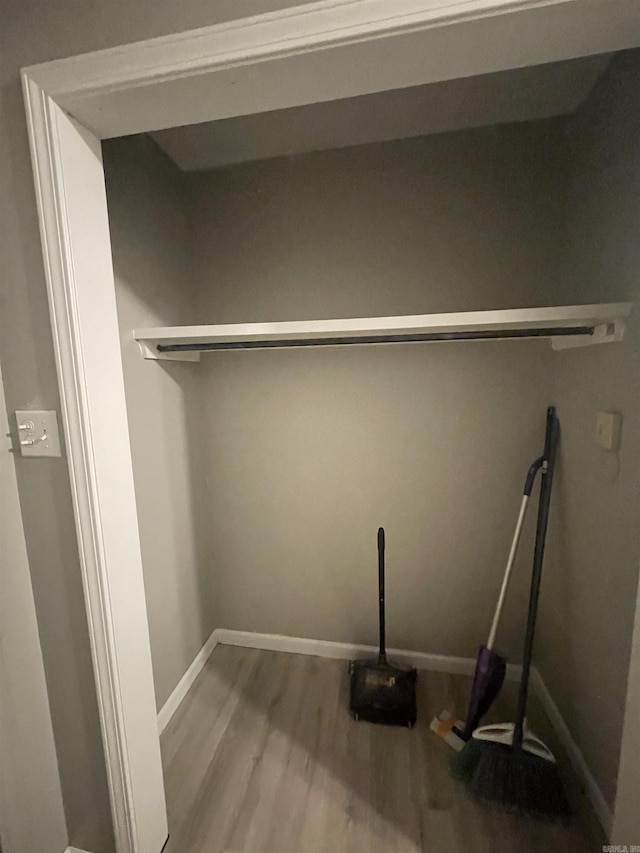 view of closet