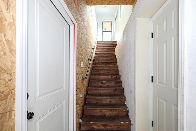 view of stairs