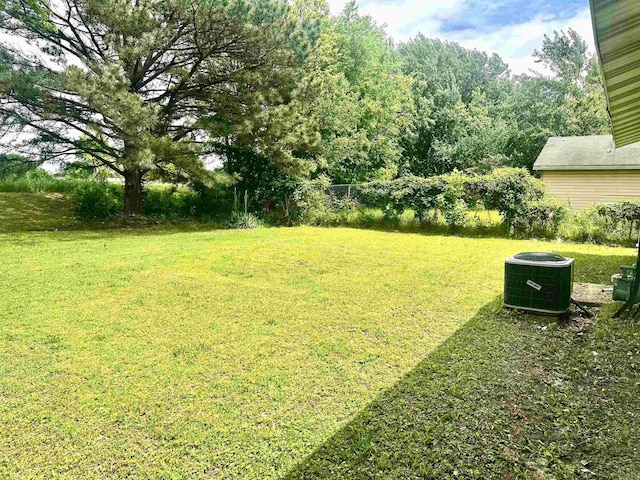 2510 Mary Jane Dr, Jonesboro, AR 72401 - view of yard with central AC
