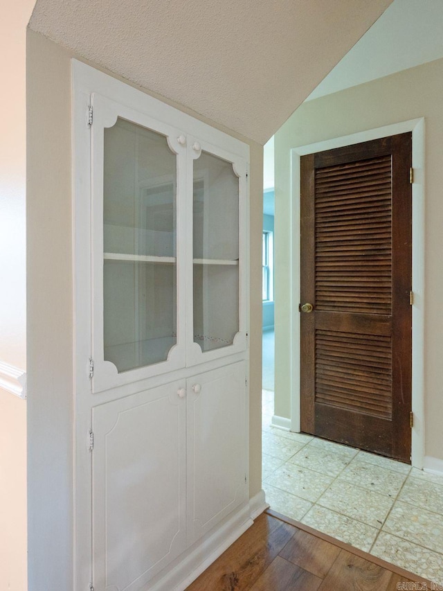 details with wood finished floors