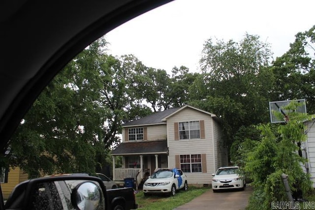 1214 W 48th St, North Little Rock, AR 72118 - view of front of house with a porch and crawl space