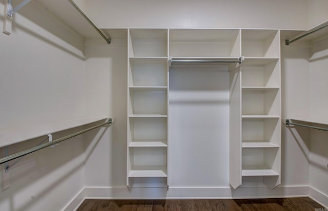 10 Luke Ct, Maumelle, AR 72113 - walk in closet featuring dark wood-style floors