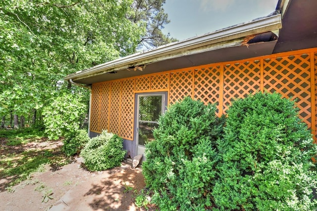 view of side of home