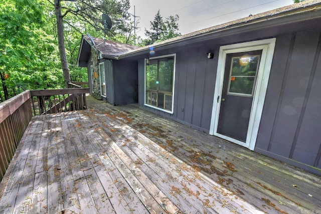 view of deck