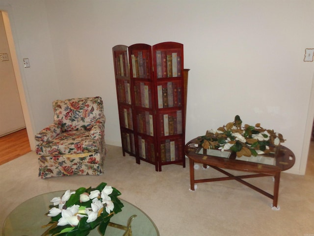 view of sitting room