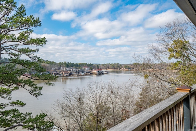 203 Stearns Pt Unit B6, Lake Hamilton, AR 71913 - view of water feature